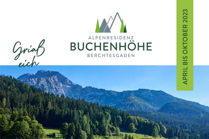 Angebote und Events in der Alpenresidenz Buchenhöhe Berchtesgaden